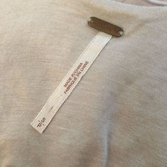 Free People Bringing Sexy Back Women's Cream Beaded Open Back Dress - Picture 8 of 9